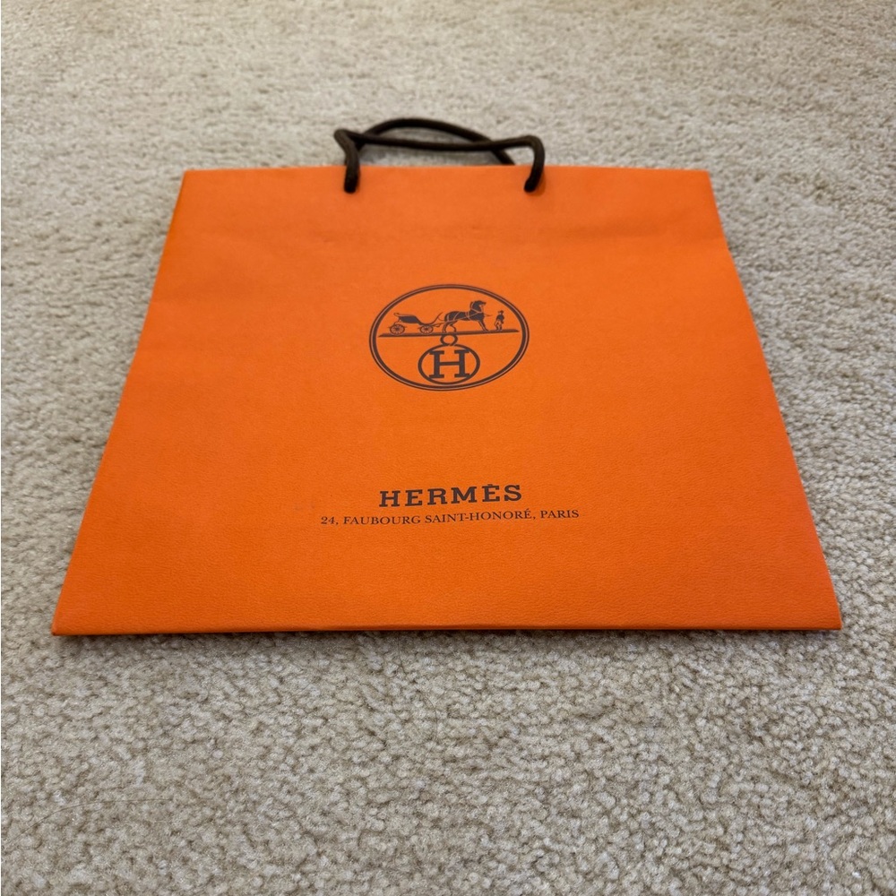 Hermes Vibrant Orange Tote